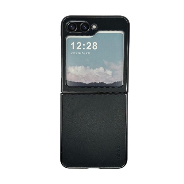 Piblue Samsung Z Flip 5 Case Black Piblue Samsung Z Flip 5 Case Black